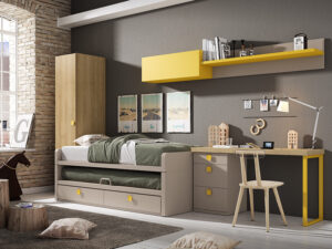 cama doble dormitorio dos camas